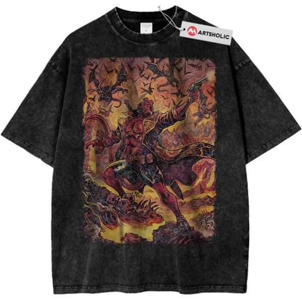 Hellboy Shirt, Movie Shirt, Vintage Tee