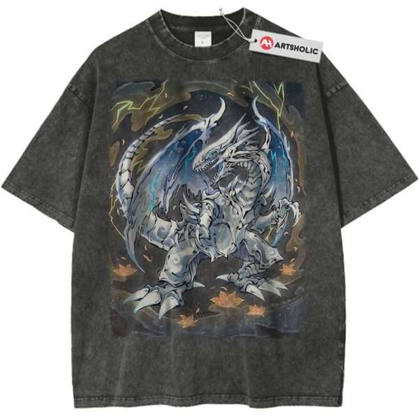 Blue Eyes White Dragon Shirt, Anime Shirt, Vintage T-Shirt