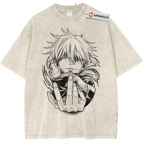 Satoru Gojo Shirt, Jujutsu Kaisen Shirt, Anime Shirt, Vintage Tee