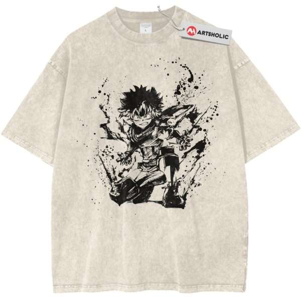 Izuku Midoriya Shirt, MHA Shirt, Anime Shirt, Vintage T-Shirt