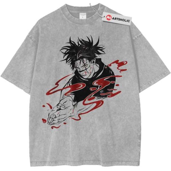 Choso Shirt, Jujutsu Kaisen Shirt, Anime Shirt, Vintage Tee - Light Gray, L