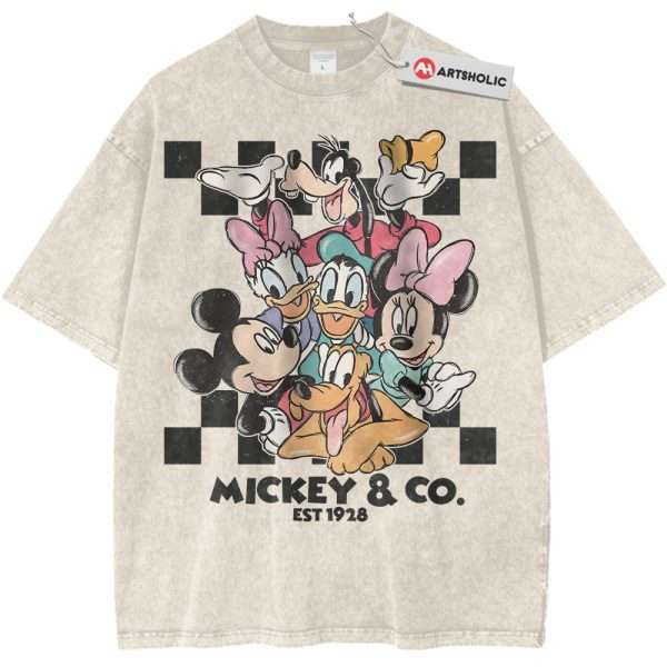 Mickey Mouse Shirt, Donald Duck Shirt, Pluto Shirt, Disney Shirt, Cartoon Shirt, Vintage T-Shirt
