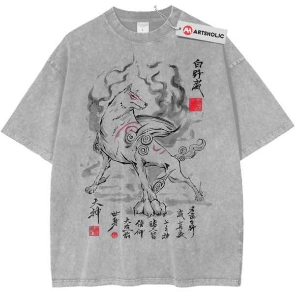 Amaterasu Shirt, Okami Shirt, Game Shirt, Vintage Tee