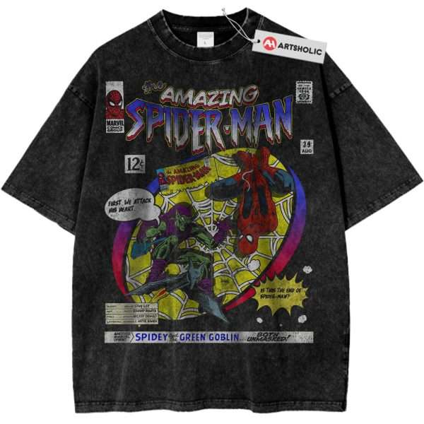 Spider-Man Shirt, Marvel Comics Shirt, Vintage Tee