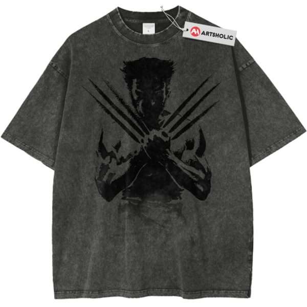 Wolverine Shirt, X-Men Shirt, Marvel Comics Shirt, Vintage T-Shirt - Pirate Gray, 2XL
