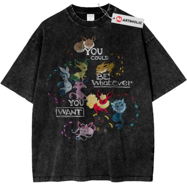Eevee Shirt, Pokemon Shirt, PKM Shirt, Anime Shirt, Vintage Tee