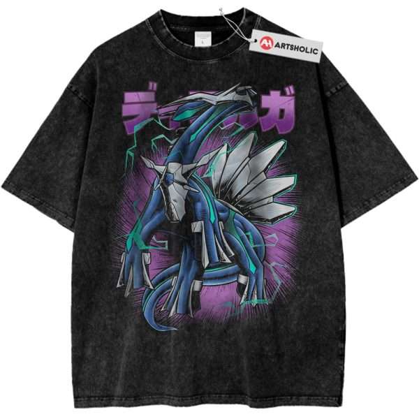 Dialga Shirt, Pokemon Shirt, PKM Shirt, Anime Shirt, Vintage T-Shirt