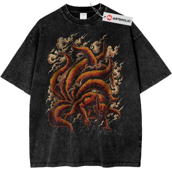 Kurama Shirt, Naruto Shirt, Anime Shirt, Vintage Tee