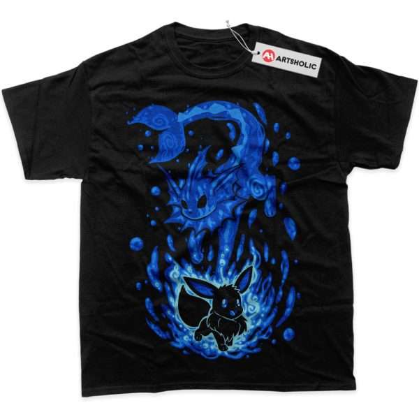 Vaporeon Shirt, Eevee Shirt, Pokemon Shirt, PKM Shirt, Anime Shirt, Graphic Tee
