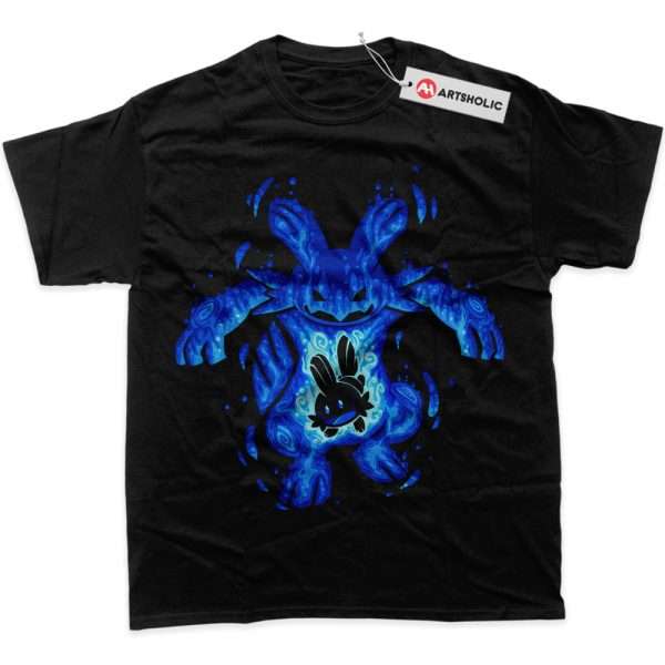 Mudkip Shirt, Marshtomp Shirt, Pokemon Shirt, PKM Shirt, Anime Shirt, Graphic Tee