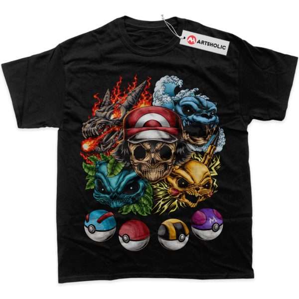 Pokemon Shirt, PKM Shirt, Anime Shirt, Graphic T-Shirt