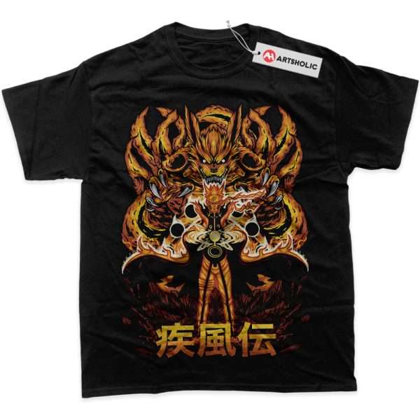 Kurama Shirt, Naruto Uzumaki Shirt, Anime Shirt, Graphic T-Shirt