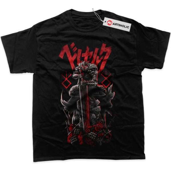 Guts Shirt, Berserk Shirt, Anime Shirt, Graphic T-Shirt