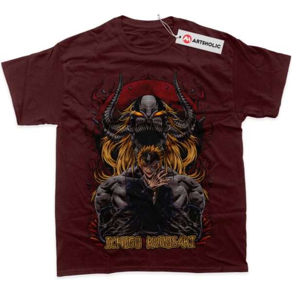Ichigo Kurosaki Shirt, Bleach Shirt, Anime Shirt, Graphic Tee