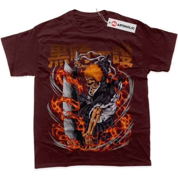 Ichigo Kurosaki Shirt, Bleach Shirt, Anime Shirt, Graphic T-Shirt