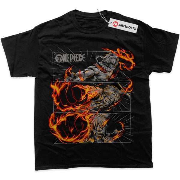 Luffy Ace Sabo Shirt, One Piece Shirt, Anime Shirt, Graphic Tee