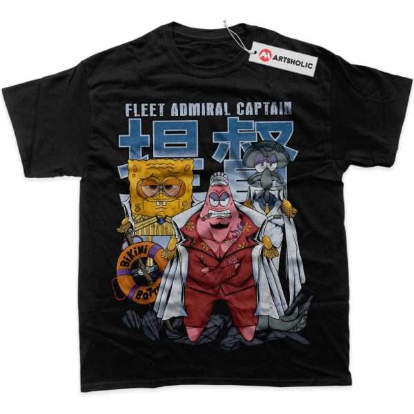 SpongeBob SquarePants Shirt, Animated Shirt, Graphic T-Shirt