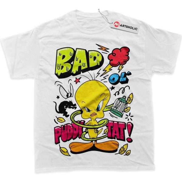 Tweety Shirt, Looney Tunes Shirt, Cartoon Shirt, graphic Tee