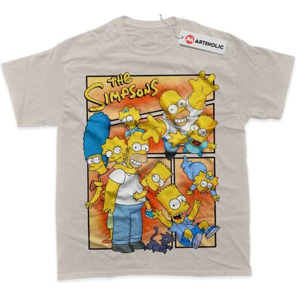 The Simpsons Shirt, Animated Shirt, Graphic Tee - Sand, 3XL