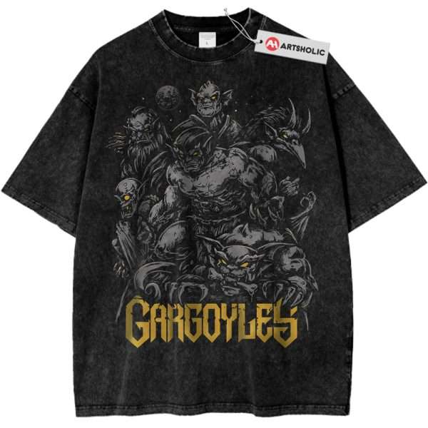 Gargoyles Shirt, Animated Shirt, Vintage T-Shirt