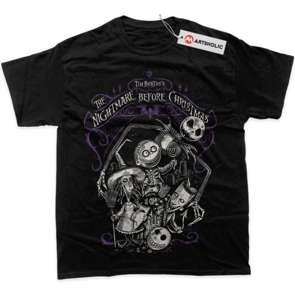 The Nightmare Before Christmas Shirt, Animated Shirt, Graphic T-Shirt