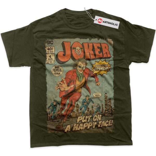 Joker Shirt, DC Comics Shirt, Graphic T-Shirt