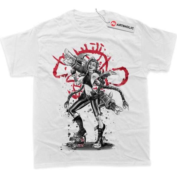 Jinx Shirt, League of Legends Shirt, LoL Shirt, Game Shirt, Graphic T-Shirt