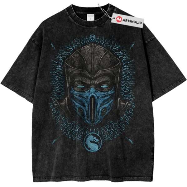 Sub Zero Shirt, Mortal Kombat Shirt, Game Shirt, Vintage T-Shirt