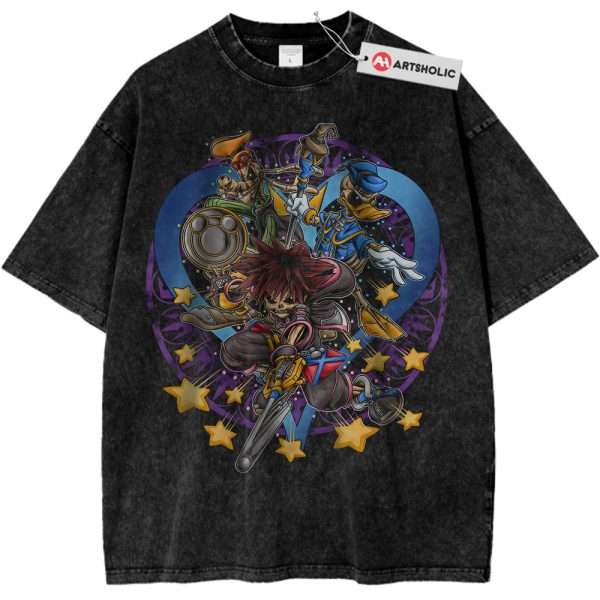 Kingdom Hearts Shirt, Game Shirt, Vintage T-Shirt