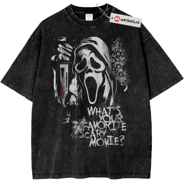 Ghostface Shirt, Scream Shirt, Halloween Shirt, Horror Shirt, Vintage T-Shirt