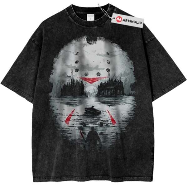 Jason Voorhees Shirt, Friday the 13th Shirt, Halloween Shirt, Horror Shirt, Vintage T-Shirt