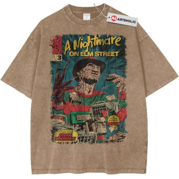 Freddy Krueger Shirt, A Nightmare on Elm Street Shirt, Halloween Shirt, Horror Shirt, Vintage Tee