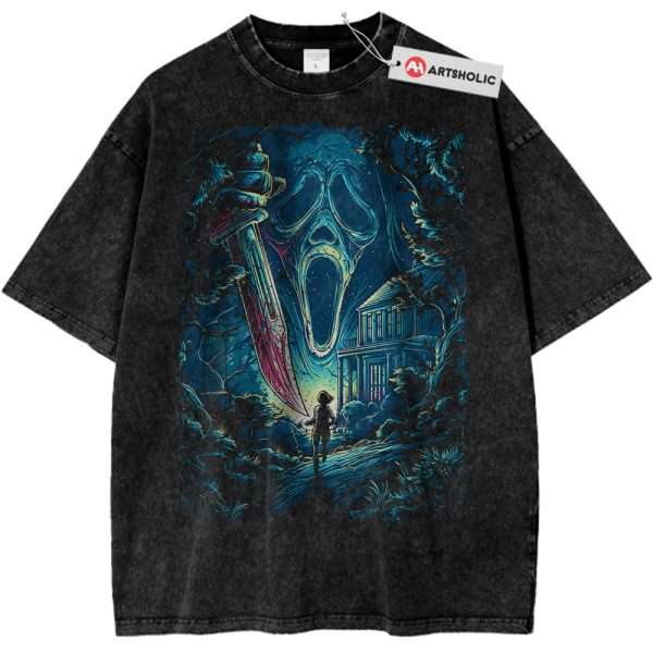 Ghostface Shirt, Scream Shirt, Halloween Shirt, Horror Shirt, Vintage T-Shirt