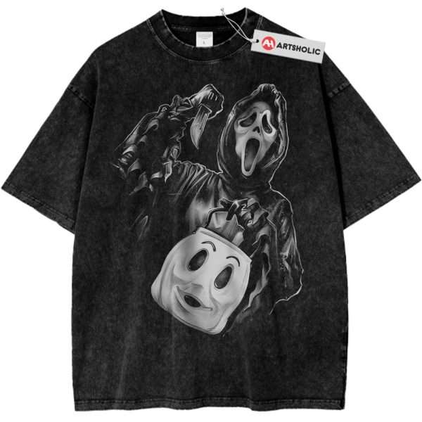 Ghostface Shirt, Scream Shirt, Halloween Shirt, Horror Shirt, Vintage T-Shirt