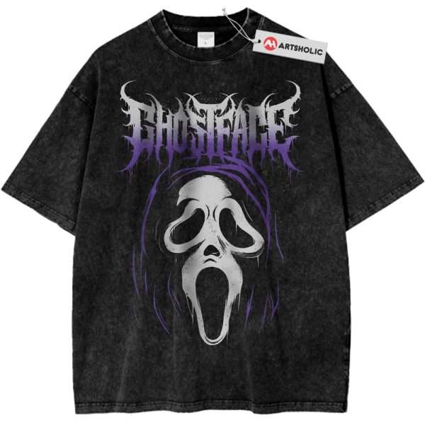 Ghostface Shirt, Scream Shirt, Halloween Shirt, Horror Shirt, Vintage T-Shirt