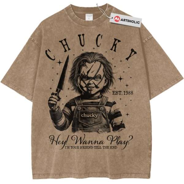 Chucky Shirt, Child's Play Shirt, Halloween Shirt, Horror Shirt, Vintage T-Shirt