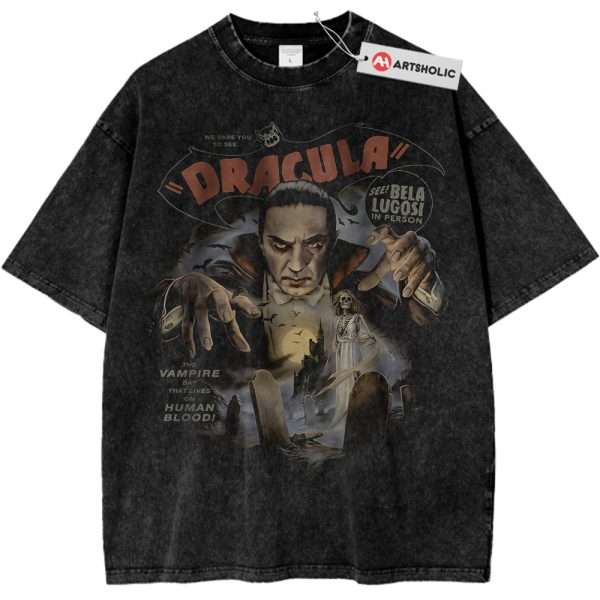 Dracula Shirt, Halloween Shirt, Horror Shirt, Vintage T-Shirt