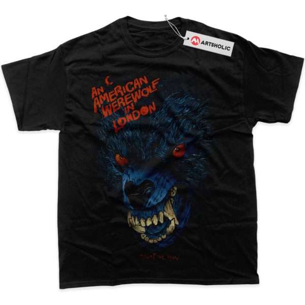 An American Werewolf in London Shirt, Halloween Shirt, Horror Shirt, Graphic T-Shirt