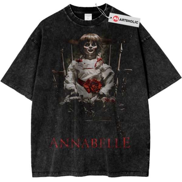 Annabelle Shirt, Halloween Shirt, Horror Shirt, Vintage T-Shirt