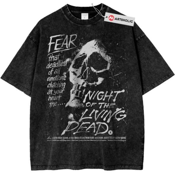 Night of the Living Dead Shirt, Halloween Shirt, Horror Shirt, Vintage T-Shirt