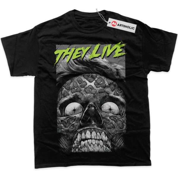 Male Ghoul Shirt,They Live Shirt, Halloween Shirt, Horror Shirt, Graphic T-Shirt