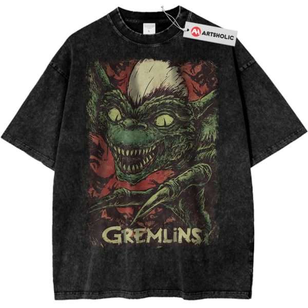 Stripe Shirt, Gremlins Shirt, Halloween Shirt, Horror Shirt, Vintage T-Shirt