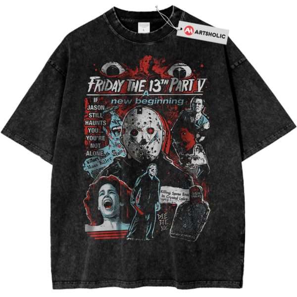 Friday the 13th Shirt, Halloween Shirt, Horror Shirt, Vintage T-Shirt