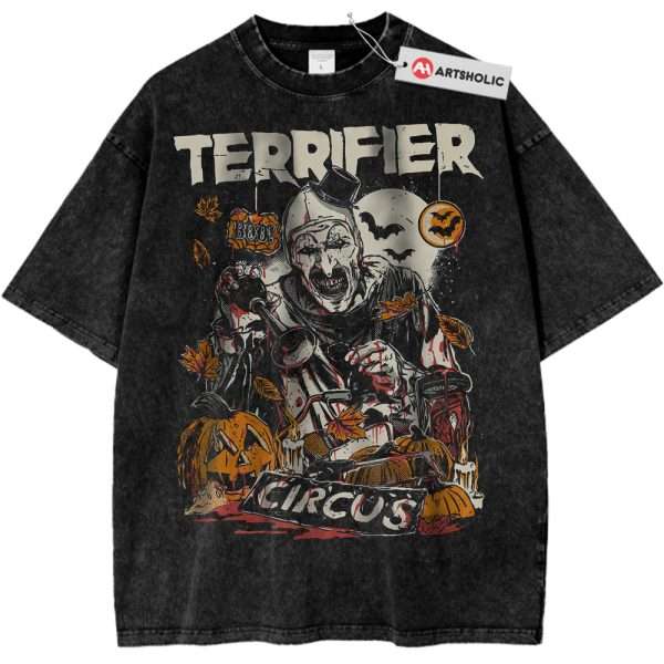 Terrifier Shirt, Halloween Shirt, Horror Shirt, Vintage T-Shirt