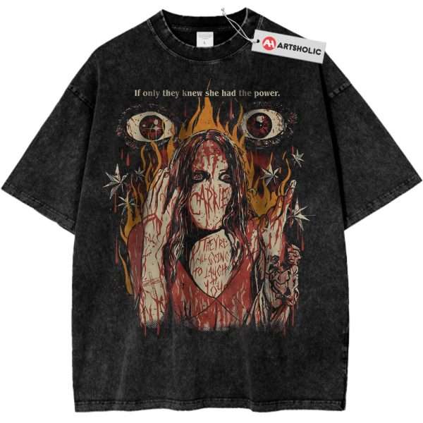 Carrie Shirt, Halloween Shirt, Horror Movie Shirt, Vintage T-Shirt