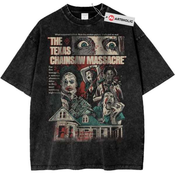 The Texas Chain Saw Massacre Shirt, Halloween Shirt, Horror Movie Shirt, Vintage T-Shirt