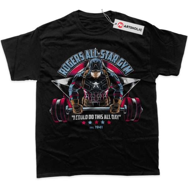 Captain America Shirt, Marvel Comics Shirt, Graphic T-Shirt
