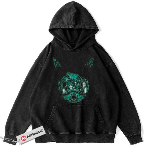 Princess Mononoke Hoodie, Studio Ghibli Hoodie, Anime Hoodie, Vintage Hoodie