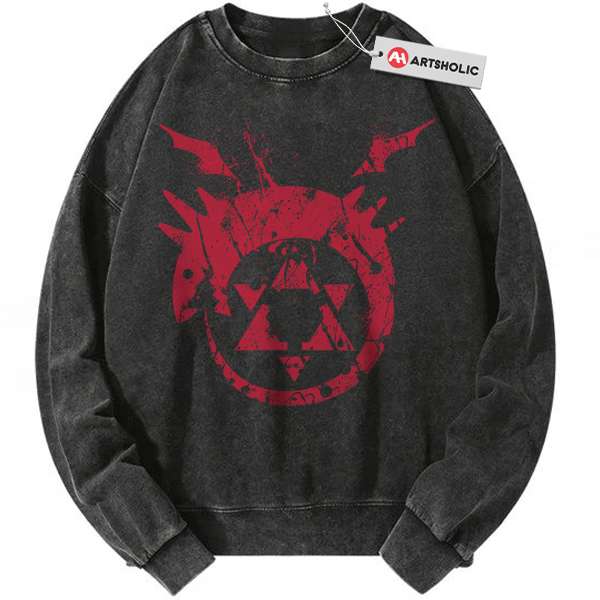 Fullmetal Alchemist Sweatshirt, Anime Sweatshirt, Vintage Sweater
