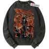 Dracule Mihawk Sweatshirt, One Piece Sweatshirt, Anime Sweatshirt, Vintage Sweatshirt